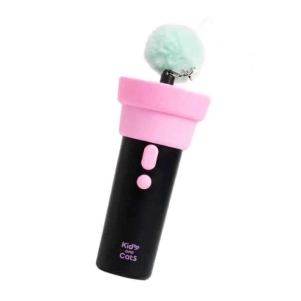 One Click Retractable Electric Cat Teaser Wand