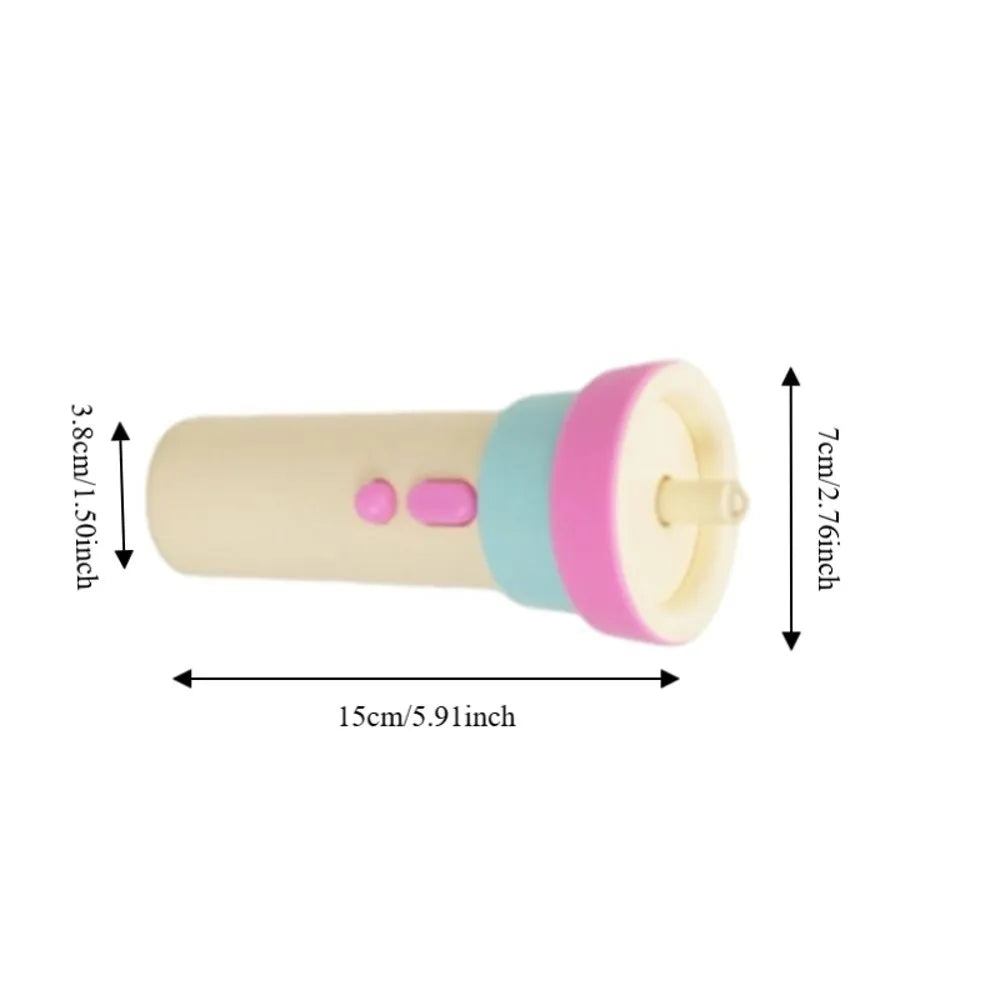 One Click Retractable Electric Cat Teaser Wand
