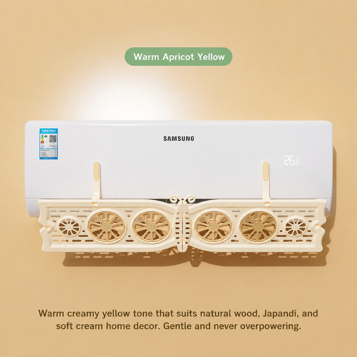 Butterfly Adjustable Air Conditioner Wind Deflector Shield